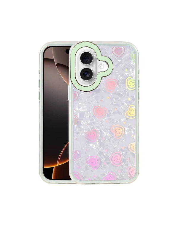 Newface Apple iPhone 16 Lumi Desenli Kapak