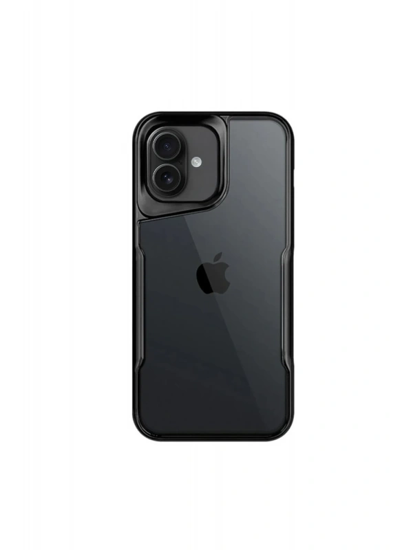 Newface Apple iPhone 16 Plus Kılıf Boyi Silikon Kapak - Siyah