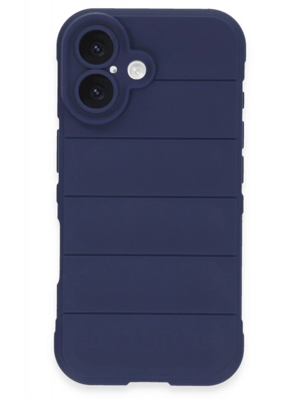 Newface Apple iPhone 16 Plus Kılıf Optimum Silikon - Lacivert
