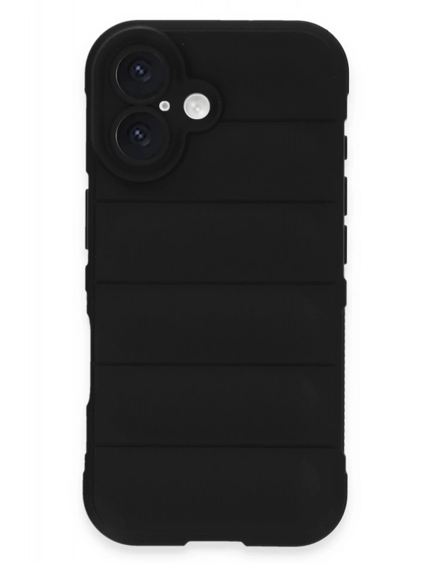 Newface Apple iPhone 16 Plus Kılıf Optimum Silikon - Siyah