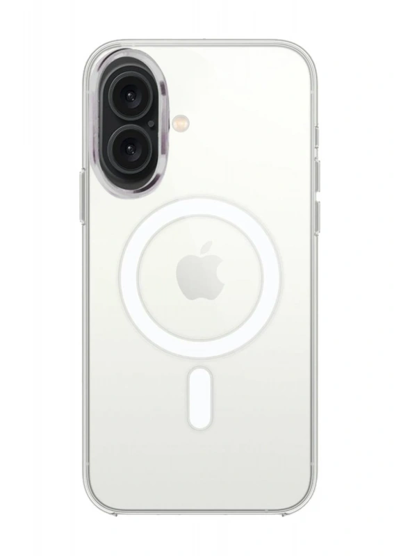 Newface Apple iPhone 16 Plus Kılıf Pc Real Magsafe Kapak - Şeffaf