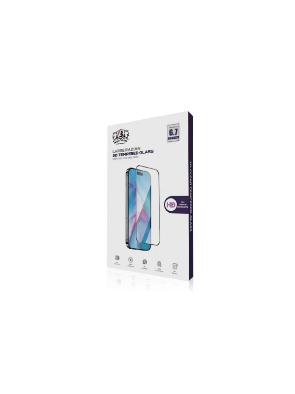 KILIFINI SEÇ - Apple iPhone 16 Pro Bilvis 0.18mm Plus Cam Ekran Koruyucu