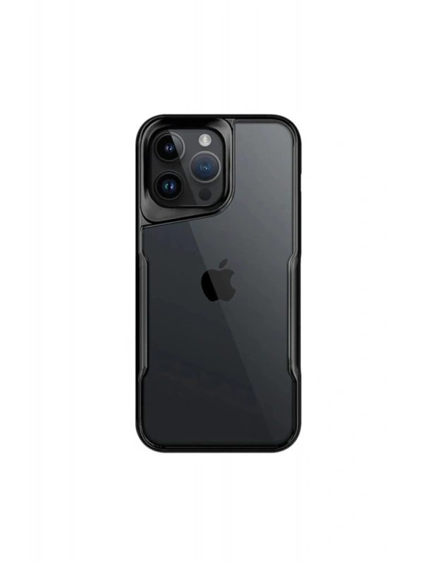 Newface Apple iPhone 16 Pro Kılıf Boyi Silikon Kapak - Siyah