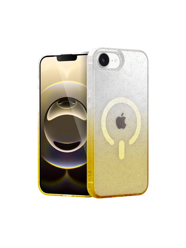 Newface Apple iPhone 16E Pummel Shiny Magsafe Kapak