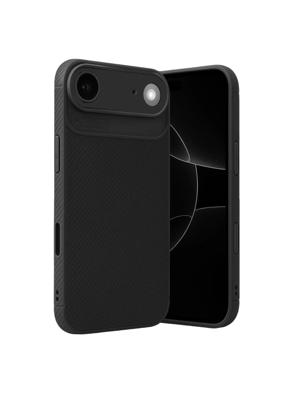 Newface Apple iPhone 17 Air Auto Focus Karbon Kapak