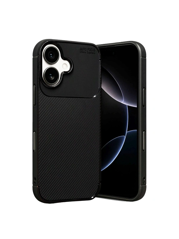 Newface Apple iPhone 17 Auto Focus Karbon Kapak