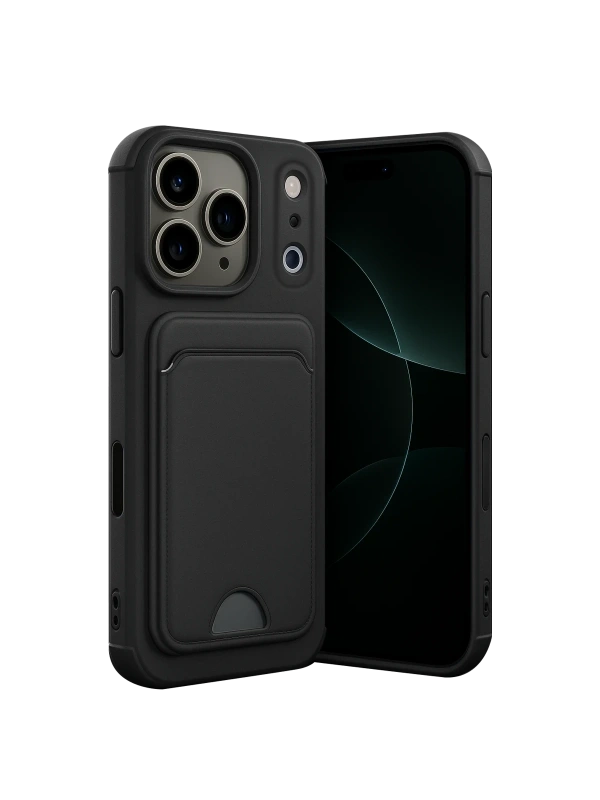Newface Apple iPhone 17 Pro Max Kelvin Kartvizitli Silikon