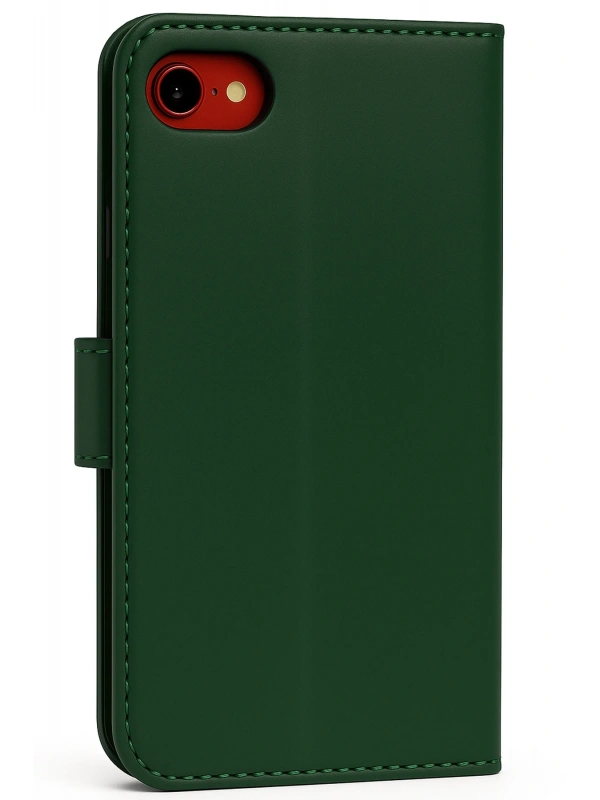 Newface Apple iPhone 7 Trend S Plus Kapaklı Kılıf - Yeşil
