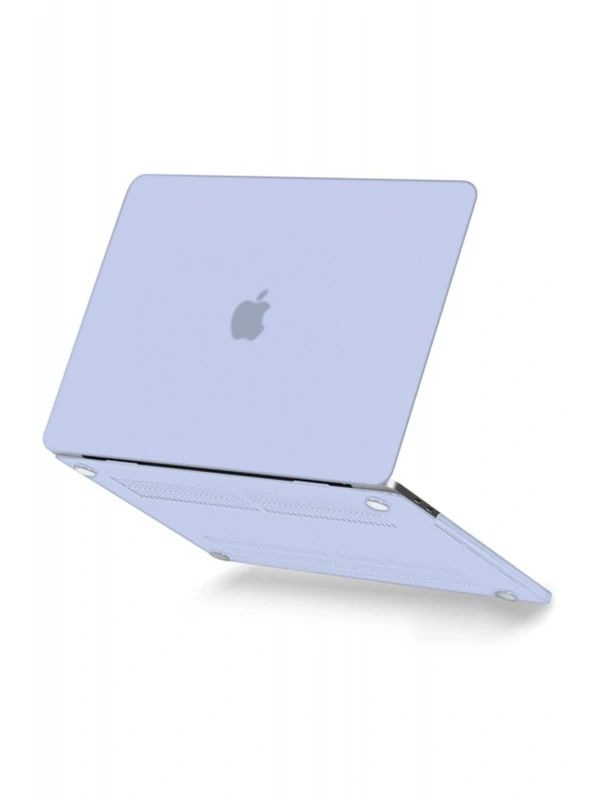 Newface Apple Macbook Pro 13 2020 Macbook Buzlu Kapak - Lila