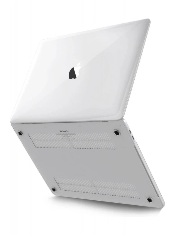 Newface Apple Macbook Pro 16.2 2021 Macbook Buzlu Kapak - Şeffaf