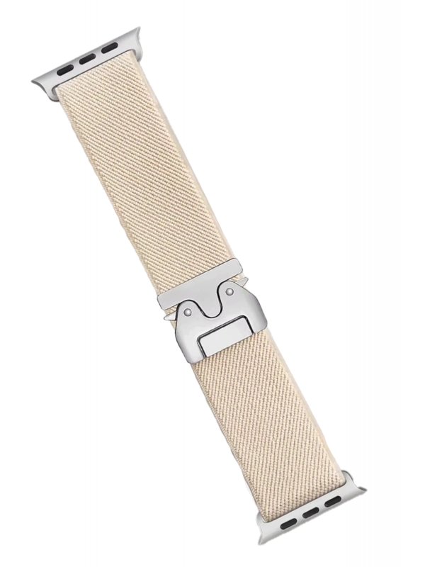 Newface Apple Watch 42mm Forest Kumaş Kordon - Krem