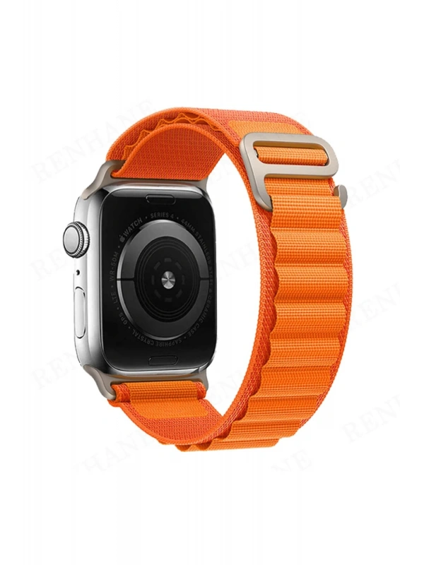 Newface Apple Watch 42mm Mountain Kordon - Turuncu