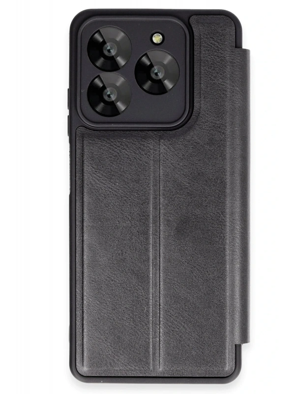 Newface General Mobile Era 30 Kılıf Flip Cover - Siyah