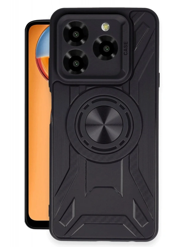 Newface General Mobile Era 30 Kılıf Lincoln Silikon - Siyah