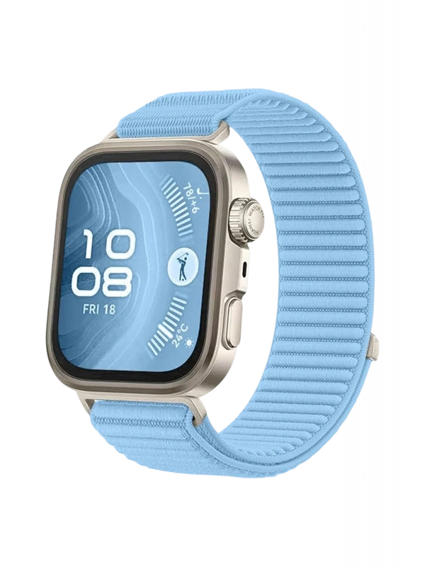 Newface Huawei Fit 4 Braid Kordon - Açık Mavi