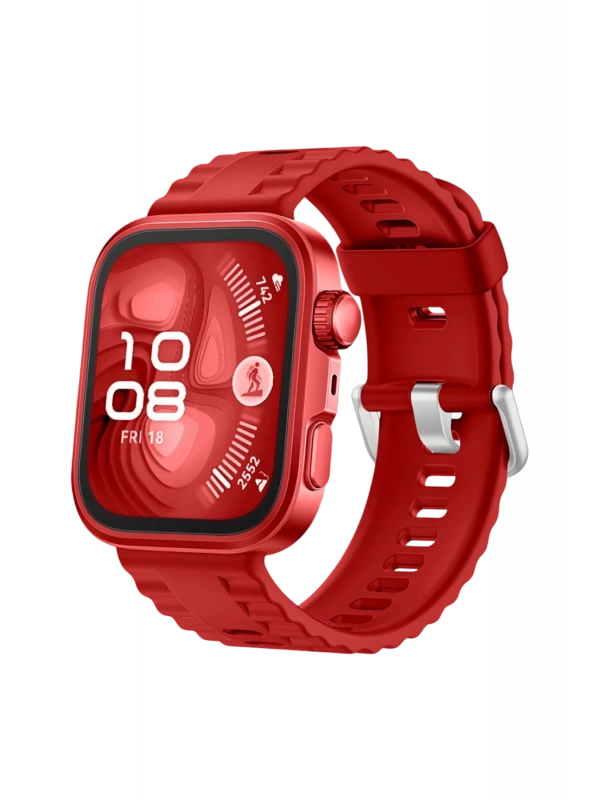 Newface Huawei Fit 4 Nova Silikon Kordon - Kırmızı