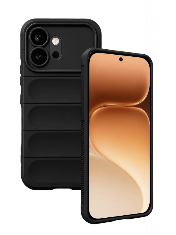Newface Huawei Honor 600 Optimum Silikon - Siyah