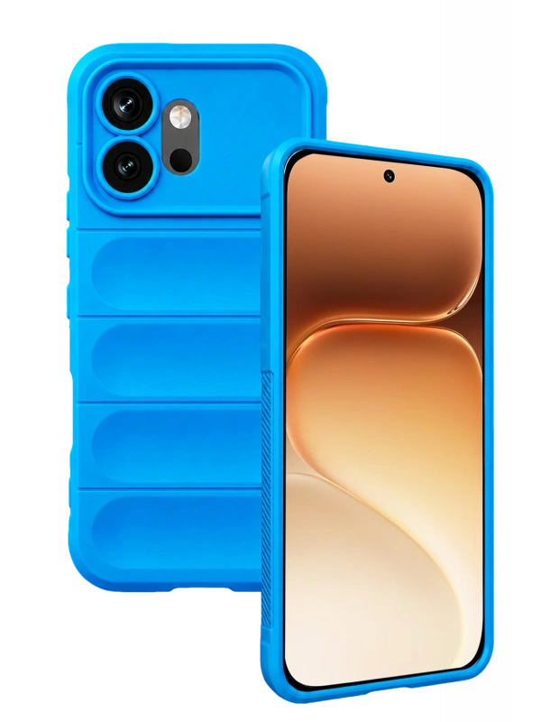 Newface Huawei Honor 600 Optimum Silikon - Sky Blue