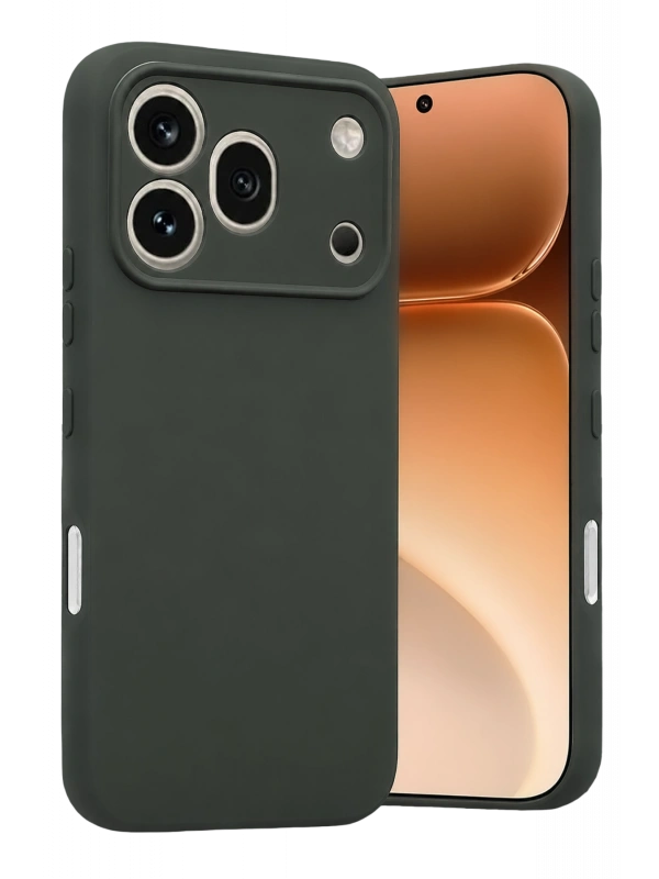 Newface Huawei Honor 600 Pro First Silikon - Koyu Yeşil