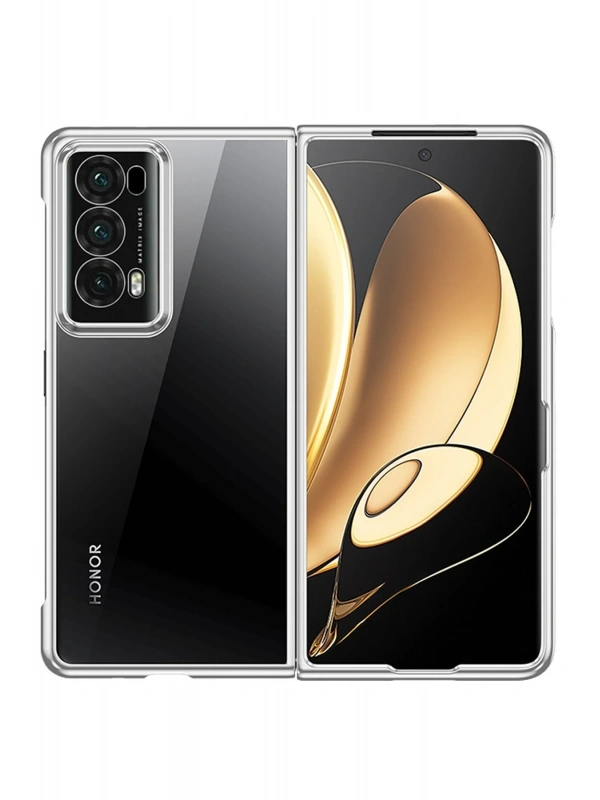 Newface Huawei Honor Magic V2 Kılıf Jasper Kapak - Gümüş