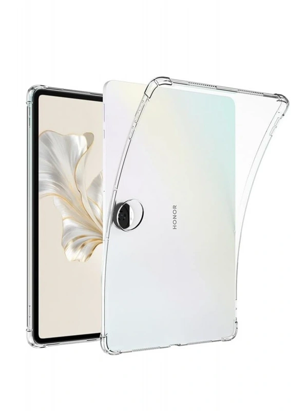Newface Huawei Honor Pad 9 Kılıf Anti Shock Tablet Silikon - Şeffaf