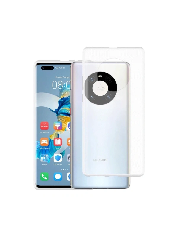 Newface Huawei Mate 40 Pro Kılıf Lüx Şeffaf Silikon