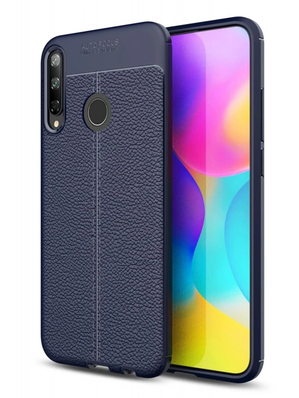 Newface Huawei P40 Lite E Kılıf Auto Focus Kapak - Lacivert