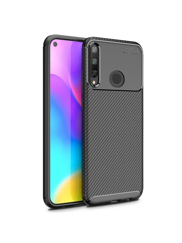 KILIFINI SEÇ - Huawei P40 Lite E Kılıf Auto Focus Karbon Kapak