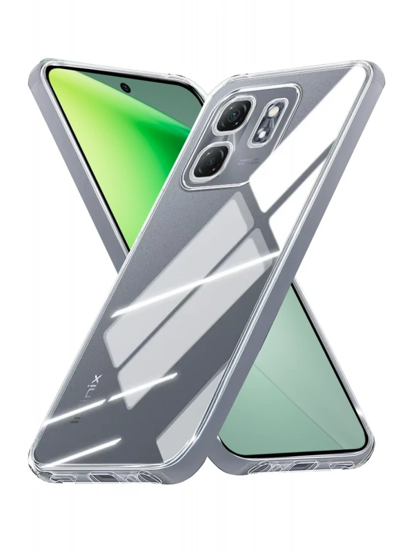 Newface İnfinix Smart 9 Kılıf Lüx Şeffaf Silikon