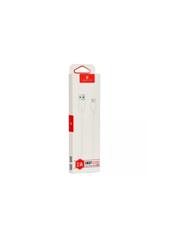 Newface NF6006 Micro USB Kablo - Beyaz