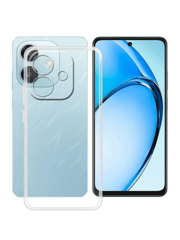 Newface Oppo A3 Kılıf Lüx Şeffaf Silikon