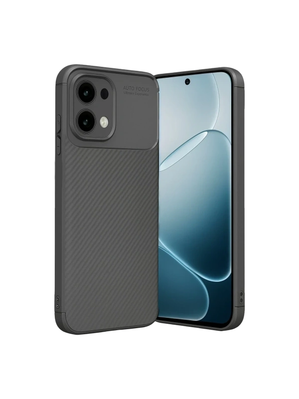 Newface Oppo A6 Pro 4G Auto Focus Karbon Kapak