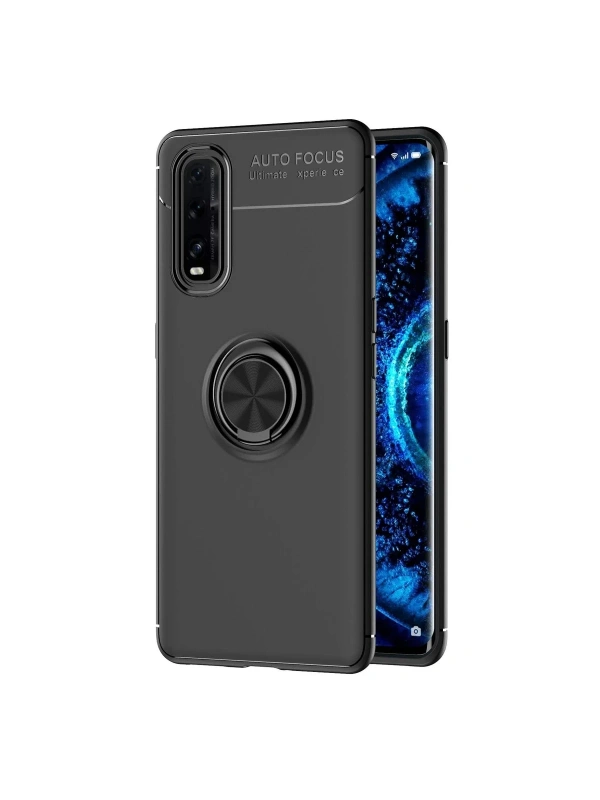 KILIFINI SEÇ - Oppo Find X2 Kılıf Range Yüzüklü Silikon