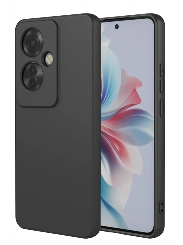 Newface Oppo Reno 11F Kılıf First Silikon - Siyah
