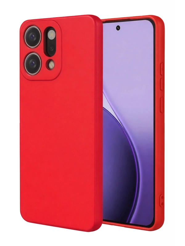 Newface Oppo Reno 14 First Silikon - Kırmızı