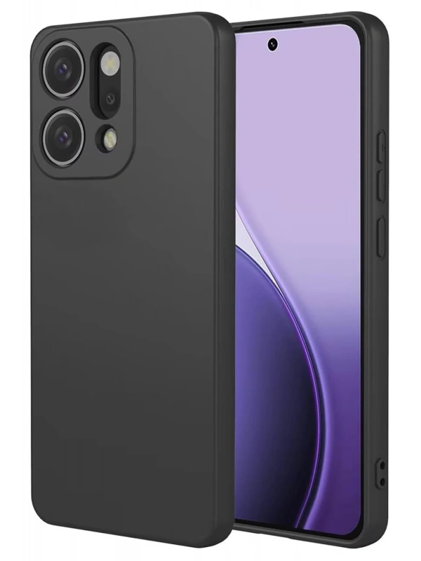 Newface Oppo Reno 14 First Silikon - Siyah