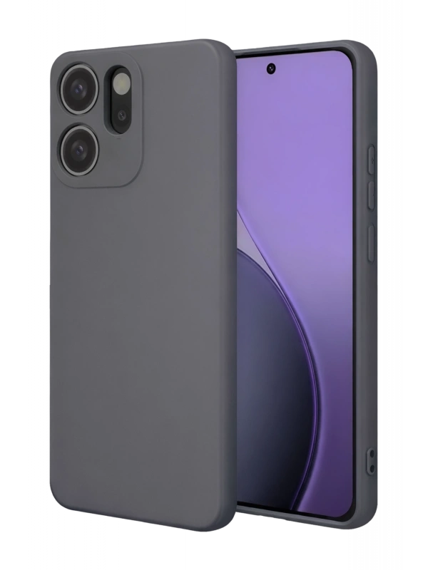 Newface Oppo Reno 14F First Silikon - Gri