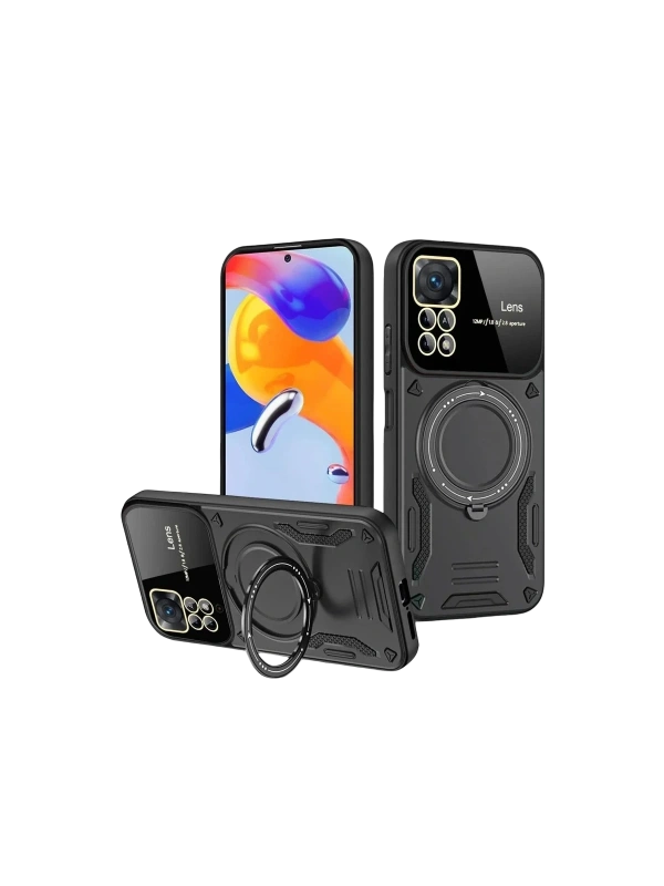 Newface Realme 11 Pro Plus Joy Lens Standlı Kapak