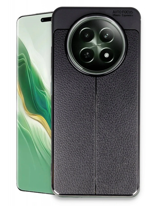 Newface Realme 12 5G Kılıf Auto Focus Kapak - Siyah