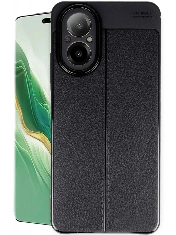 Newface Realme 12 Lite Kılıf Auto Focus Kapak - Siyah