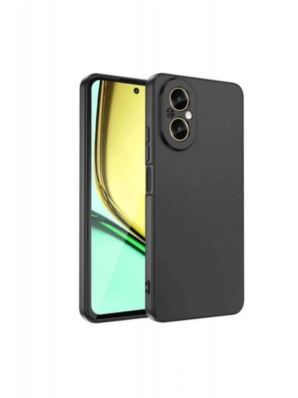 Newface Realme 12 Lite Kılıf First Silikon - Siyah