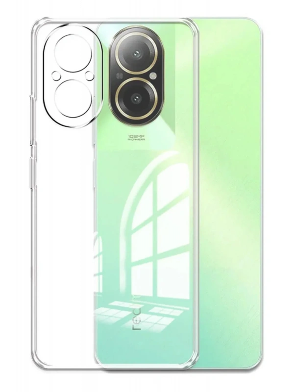 Newface Realme 12 Lite Kılıf Lüx Şeffaf Silikon