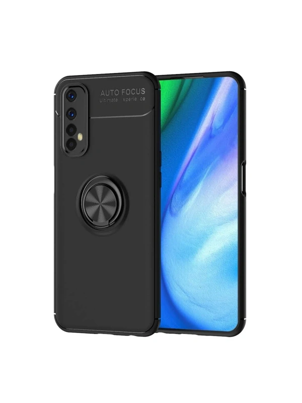 KILIFINI SEÇ - Realme 7 Kılıf Range Yüzüklü Silikon
