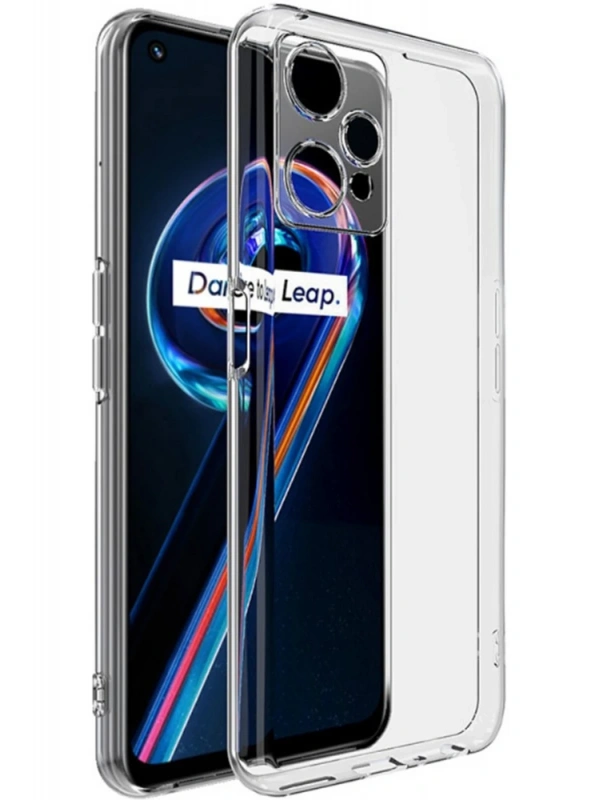 Newface Realme 9 Pro 5G Kılıf Lüx Şeffaf Silikon