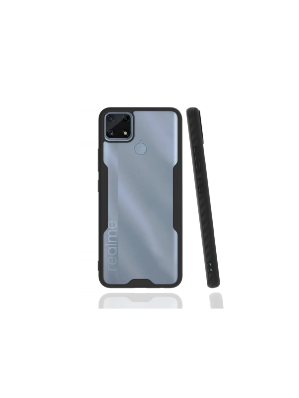Newface Realme C25 Kılıf Platin Silikon