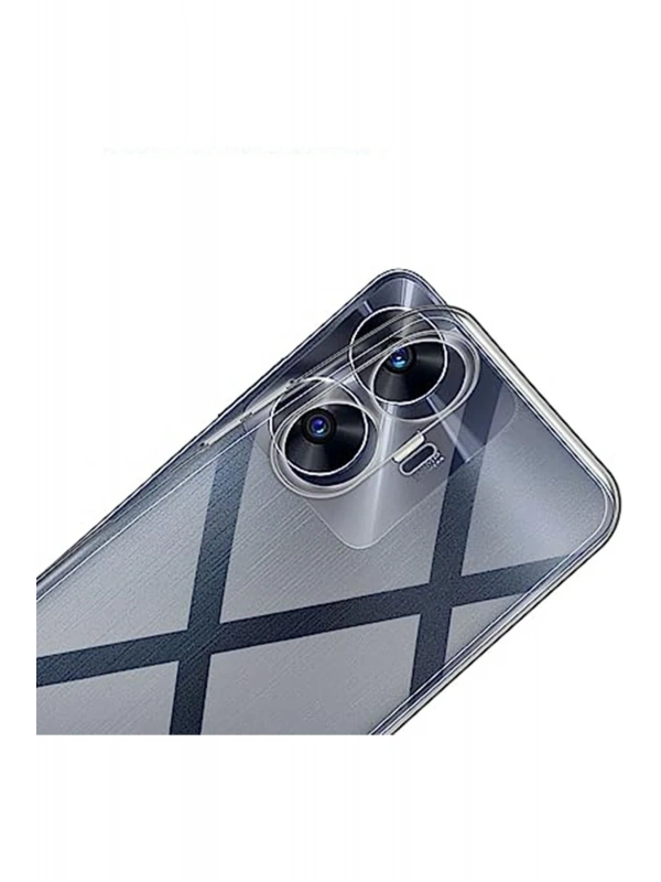 Newface Realme C55 Kılıf Lüx Şeffaf Silikon