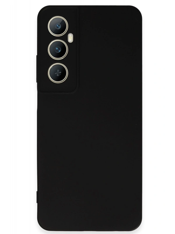 Newface Realme C65 Kılıf First Silikon - Siyah