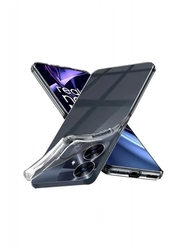 Newface Realme Note 60 Kılıf Lüx Şeffaf Silikon