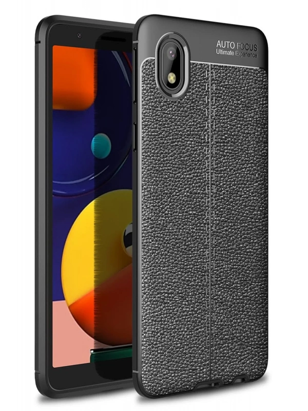 Newface Samsung Galaxy A01 Core Kılıf Auto Focus Kapak - Siyah
