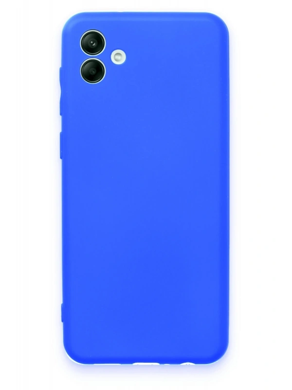 Newface Samsung Galaxy A04 Kılıf First Silikon - Mavi